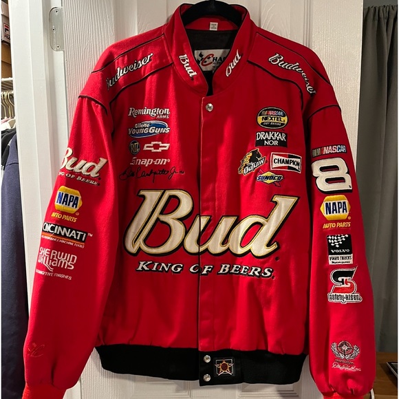 Chase Authentics Other - EUC VTG DALE EARNHARDT JR CHASE AUTHENTIC’S BUDWEISER JACKET